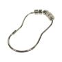 Crochet de rideau de douche rouleaux chrome, 12/pqt