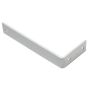 4\" White Bracket Clip-2\/Pack