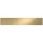 Curb Appeal 34\" x 8\" Polished Brass Anti-Tarnish Kick Plate