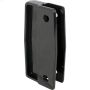 1-7\/8\" x 4\" Black Plastic Sliding Screen Door Pull Set