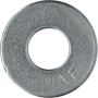 1/2" Zinc Plated Steel Flat Washer-50/Pack