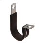 1\" Steel Rubber Lined Clamp