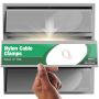 3/8" x 3/4" Bride de serrage en nylon