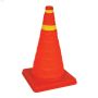 16\" High Visibility Orange Collapsible Safety Cone