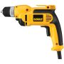 8A 3/8" Keyless Chuck Corded VSR Pistol Grip Drill Kit