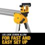 Heavy Duty Miter Saw Stand