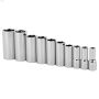 10-Piece Professional Grade 3\/8\" Drive Deep Socket Set
