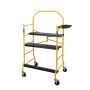 5' 900 lb Mini Folding Jobsite Scaffold Platform