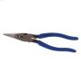 8\" Heavy Duty Long Nose Pliers With Dipped Handle