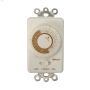 Indoor 24 hr White With Taupe Silkscreen Mechanical Timer