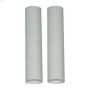 4\" x 3\/4\" Plastic White Candelabra Socket Cover