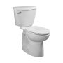 Ravenna White 1.6 gpf Elongated Front 2-PieceToilet