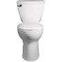 Ravenna White 1.6 GPF Elongated Front 2-PieceToilet