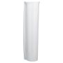 Vitreous China White Ravenna Pedestal Sink Leg