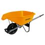 True Temper 6 cu. ft. Wheelbarrow With Poly Tray