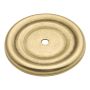1-7\/8\" Zinc Lancaster Hand Polished Knob Backplate