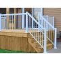 72" x 36" Aluminum Straight Railing Kit