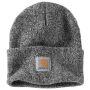 Knit Cuffed Beanie Black/White