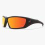 Lunettes de sécurité Robson miroir rouge, tempe noire