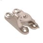 Satin Nickel Crescent Sash Lock