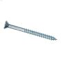 Flat Head Square Drive Wood Screw Zinc 14 x 3