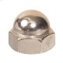 5\/16-18 Nickel Plated Acorn Nuts-2\/Pack