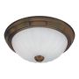 13" Melon Flushmount