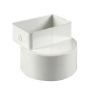 PVC Downspout Adapter Offset