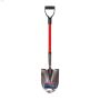 Fiberglass D-Grip Handle Round Point Shovel