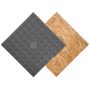 23.25" x 23.25" x 3/4" OSB/Polyethylene Subfloor Air Plus