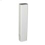 White Aluminum Downspout