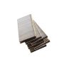 1\" x 1\/4\" Electrogalvanized Medium Wire Staple