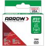 JT21\u2122 1\/4\" x 7\/16\" Steel Galvanized Flat Crown Staple