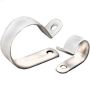 1\/2\" Natural Plastic 1\" Cable Clamp-4\/Pack