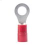 22-16 AWG Vinyl Insulated Red Ring Terminal-22\/Pack