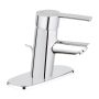 1-Handle Lever Feel Bathroom Sink Faucet