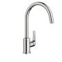 1-Handle Chrome Lever Charmant High Arc Kitchen Faucet