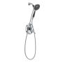 1-Handle Chrome Carlisle Shower With In2ition