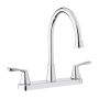 2-Handle Lever Infinity Kitchen Faucet