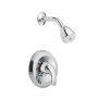 1-Handle Chrome Lever Adler Posi-Temp Shower