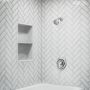 1-Handle Chrome Lever Adler Posi-Temp Shower