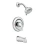 1-Handle Chrome Lever Adler Posi-Temp Tub/Shower