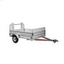 Sterling 5' x 7' Galvanized Utility Trailer