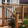 3/4" x 26" Black Round Baluster-10/Pack
