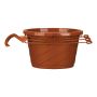 10" Euro Clay Hanging Basket