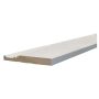 7/8" x 7-3/8" x 16' Primed MDF Baseboard