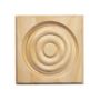 11/16" x 2-3/8" x 2-3/8" Pine Cornerblock