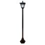 Solar Lamp Post - Black