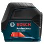 Laser à axe transversal à points d'aplomb Bosch