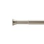 36" - 54" Chroma Nickel Tension Drapery Rod